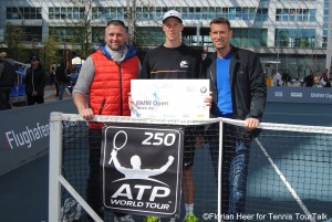 Jan Choinski received the wild card from BMW Open tournament director Patrick Kühnen
