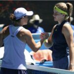 Ashleigh Barty and Karolina Muchova