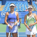 Emma Raducanu and Camila Osorio
