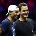 Rafael Nadal and Roger Federer