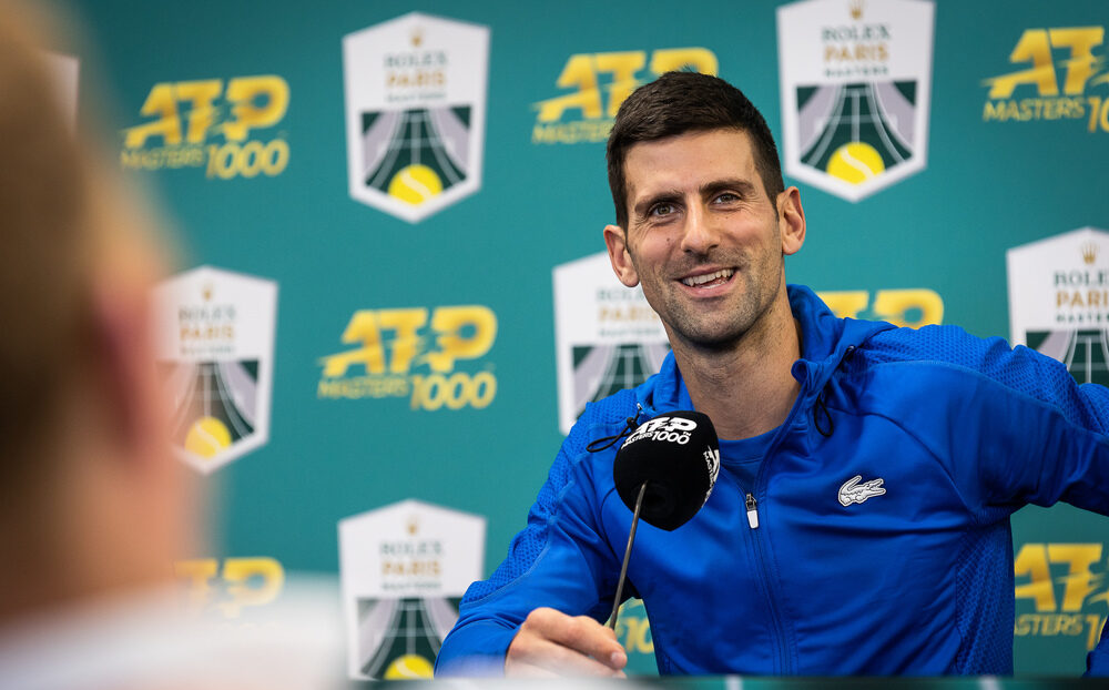 Novak Djokovic Paris Masters