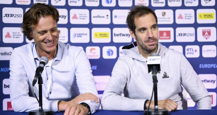 Dick Norman and Richard Gasquet, European Open, ATP Tour