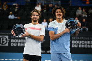 Tomas Machac and Zhang Zhizhen