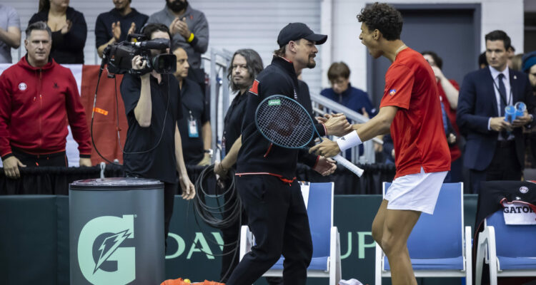 Gabriel Diallo, Frank Dancevic, Team Canada, Davis Cup