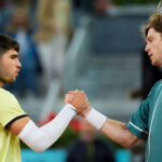 Carlos Alcaraz and Andrey Rublev