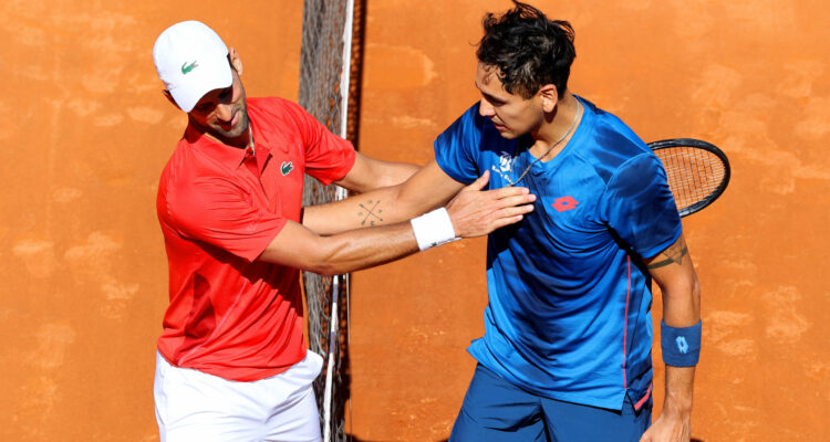 Alejandro Tabilo, Novak Djokovic, Rome