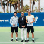 Alejandro Moro Canas, Miguel Díaz Román, Pablo Carreno Busta at Tenerife Challenger