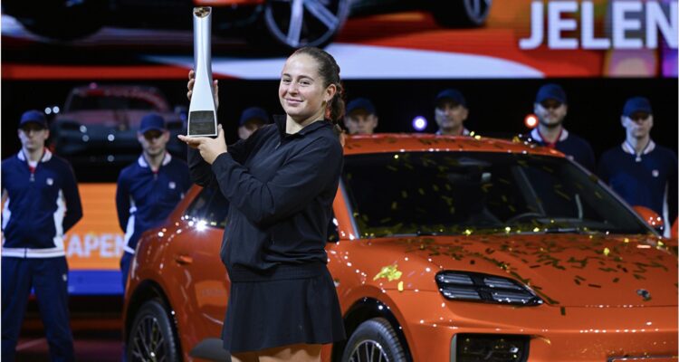 Jelena Ostapenko, Porsche, Stuttgart