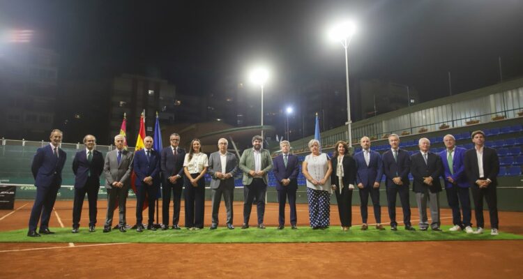 Ceremony at the Real Murcia Club de Tenis 1919