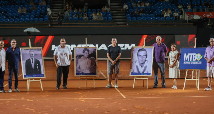 induction of three new names into the Hall of Fame of Brazilian Tennis